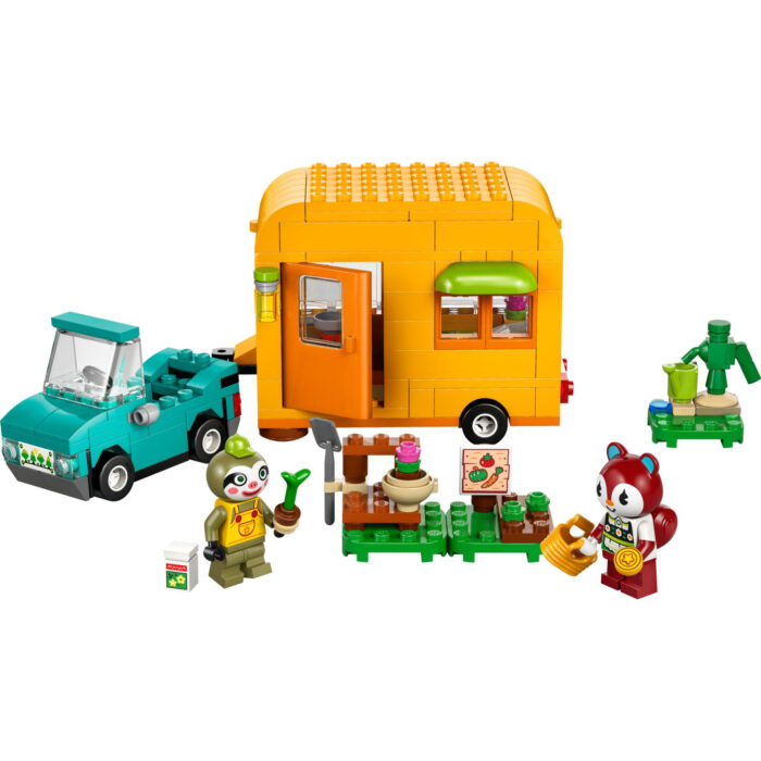 LEGO 77054 Animal Crossing Leifs caravan en  tuinwinkel - Afbeelding 2