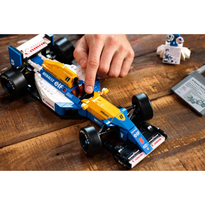 LEGO 10353 Icons Williams Racing FW14B en Nigel Mansell - Afbeelding 4