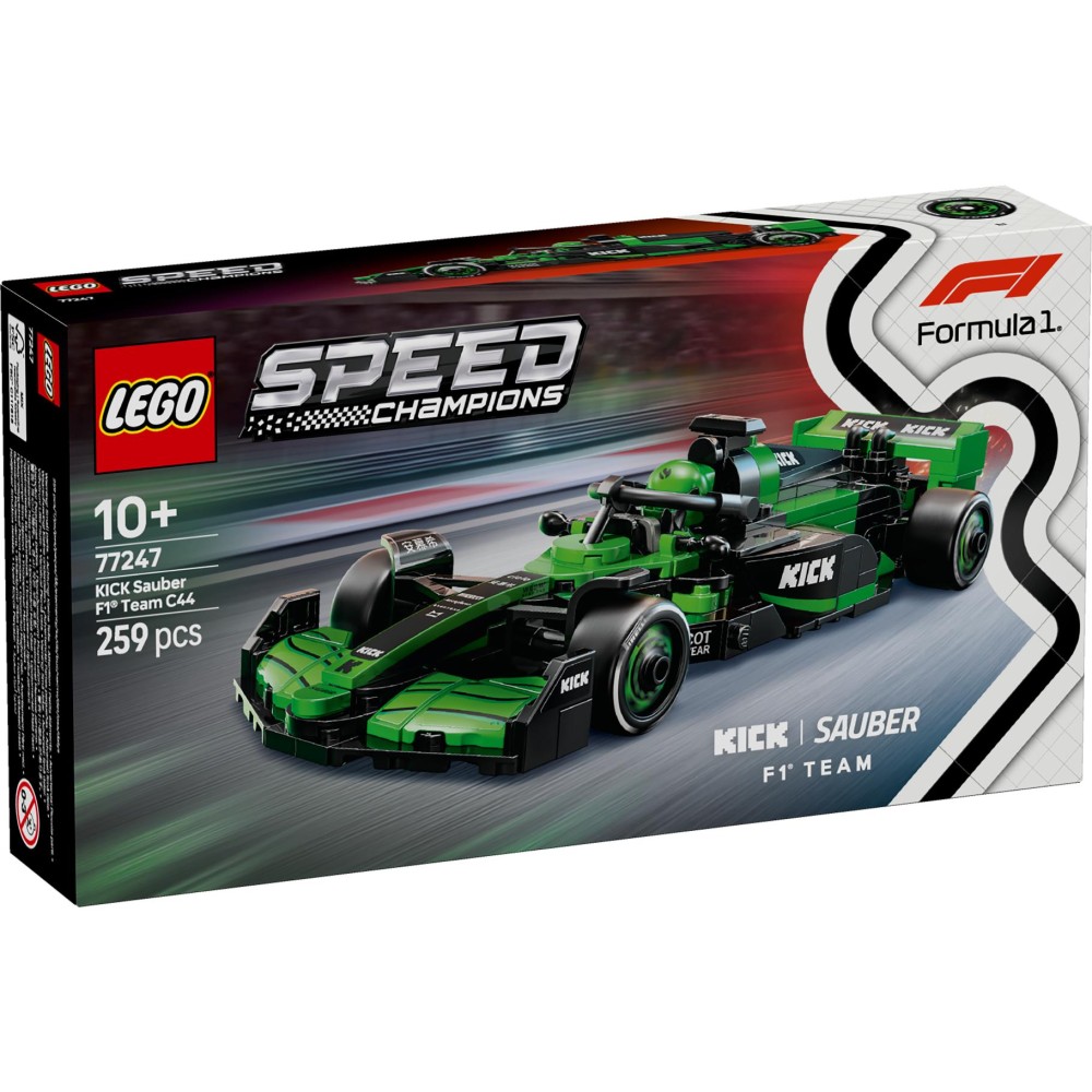 LEGO 77247 Speed Champions KICK Sauber F1® Team C44 racewagen