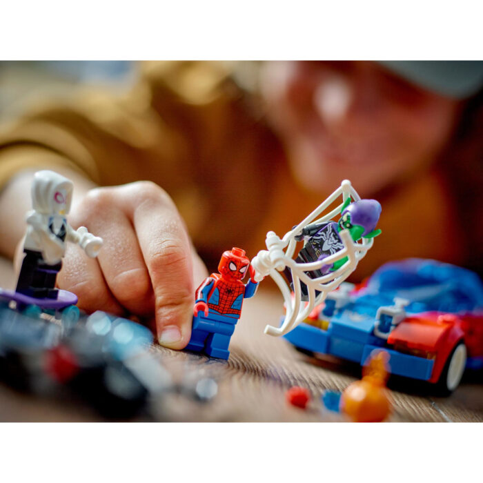 LEGO 76279 Super Heroes Marvel Spider-Man racewagen en Venom Green Goblin - Afbeelding 5