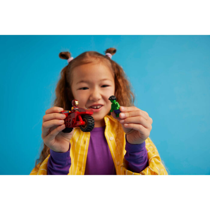 LEGO 76287 Super Heroes Iron Man met motor en  de Hulk - Afbeelding 6