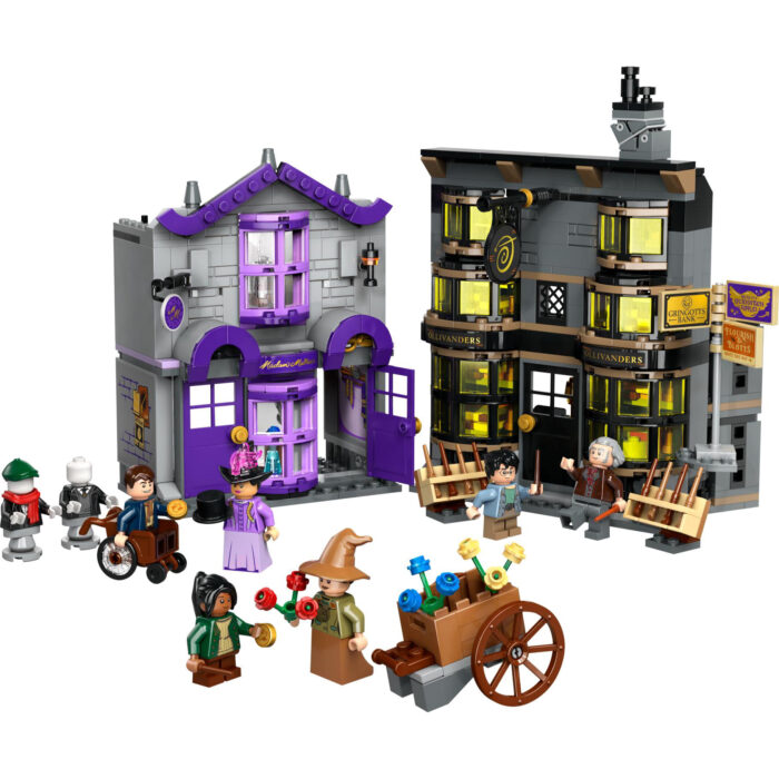 LEGO 76439 Harry Potter Olivanders & Madame Mallekins Gewaden - Afbeelding 2