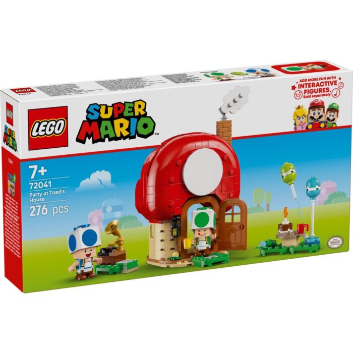 LEGO 72041 Super Mario Toads huisfeestje