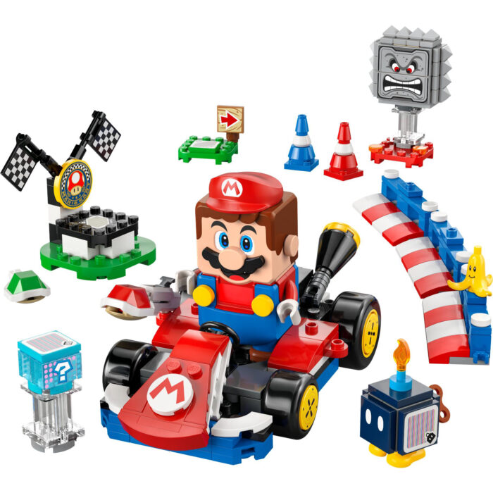 LEGO 72043 Super Mario Kart™ – Interactieve LEGO® Mario™ en standaardkart - Afbeelding 2