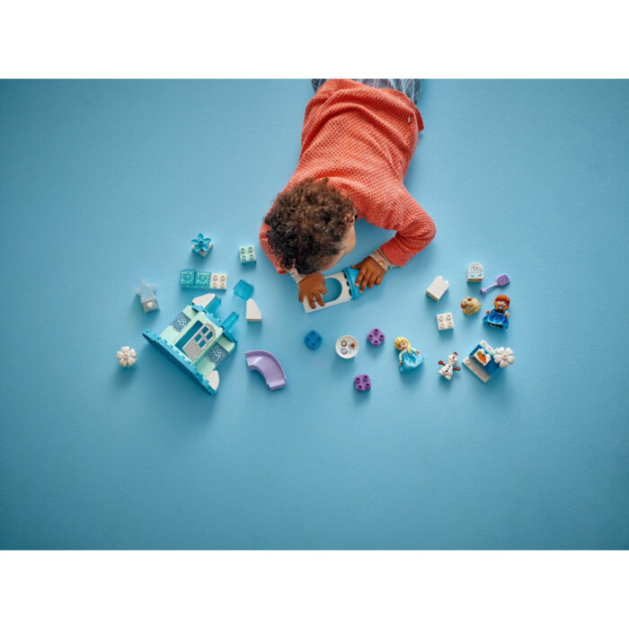 LEGO 10455 DUPLO Disney Anna En Elsa's Frozen  Kasteelfeest - Afbeelding 3