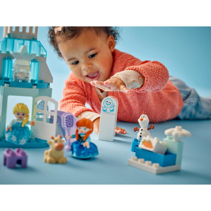 LEGO 10455 DUPLO Disney Anna En Elsa's Frozen  Kasteelfeest - Afbeelding 4