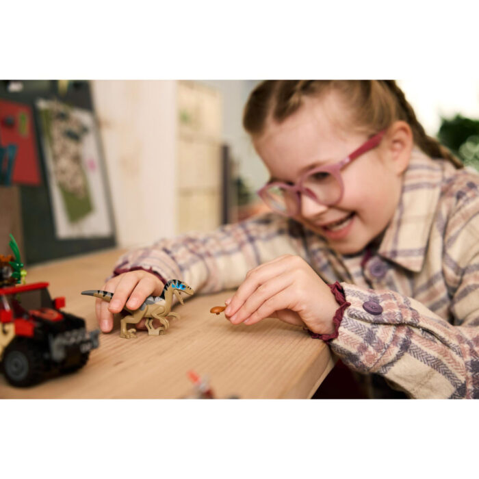 LEGO 76972 Jurassic World Offroad Raptorontsnapping - Afbeelding 6