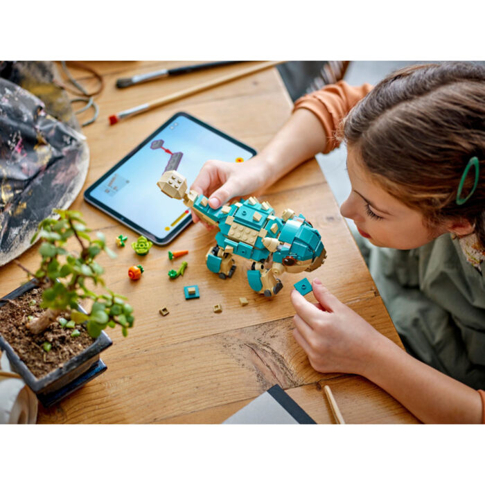 LEGO 76962 Jurassic World Baby Bumpy: Ankylosaurus - Afbeelding 4