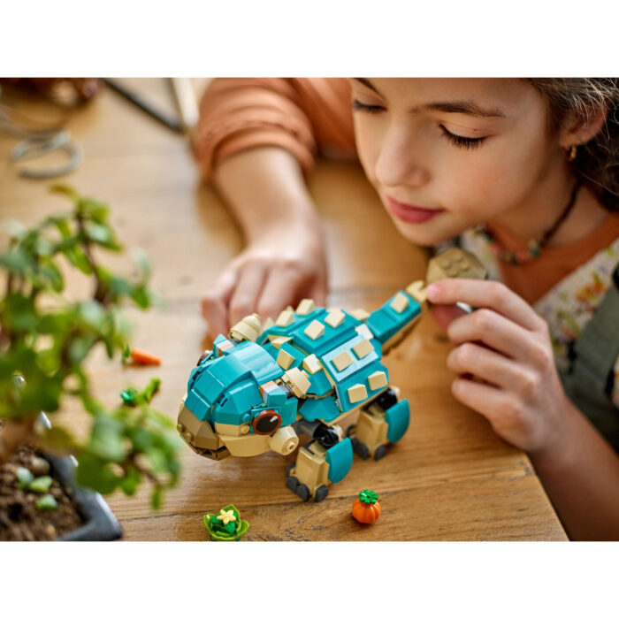 LEGO 76962 Jurassic World Baby Bumpy: Ankylosaurus - Afbeelding 6