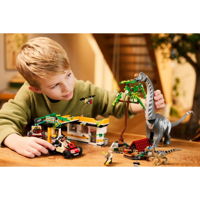 LEGO 76973 Jurassic World Raptor en Titanosaurus opsporingsmissie - Afbeelding 6