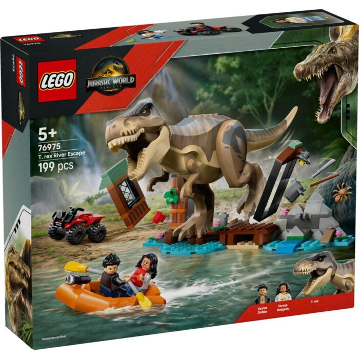 LEGO Jurassic World 76975 Rivier Ontsnapping T-Rex