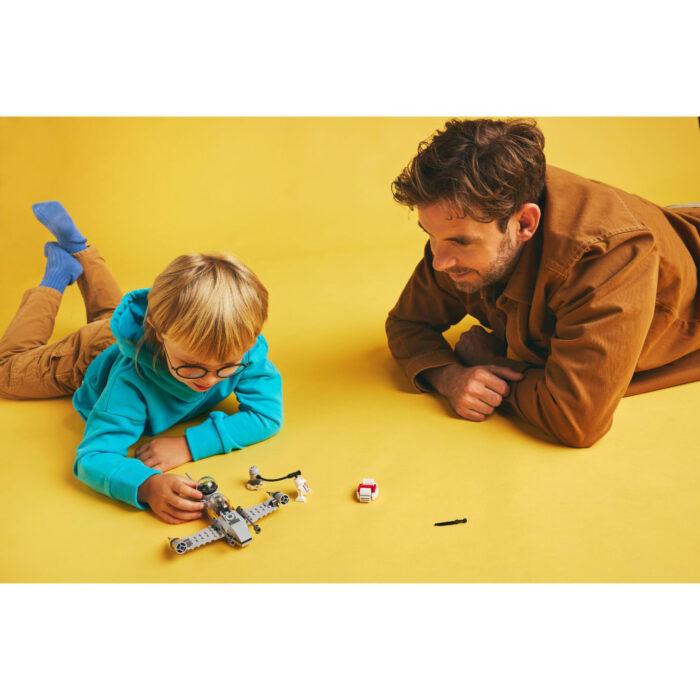 LEGO 75410 Star Wars Mando en Grogu's N-1  Starfighter - Afbeelding 6