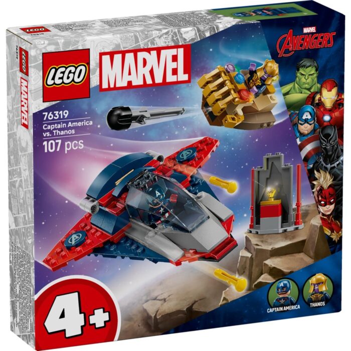 LEGO 76319 Super Heroes Marvel Captain America vs. Thanos