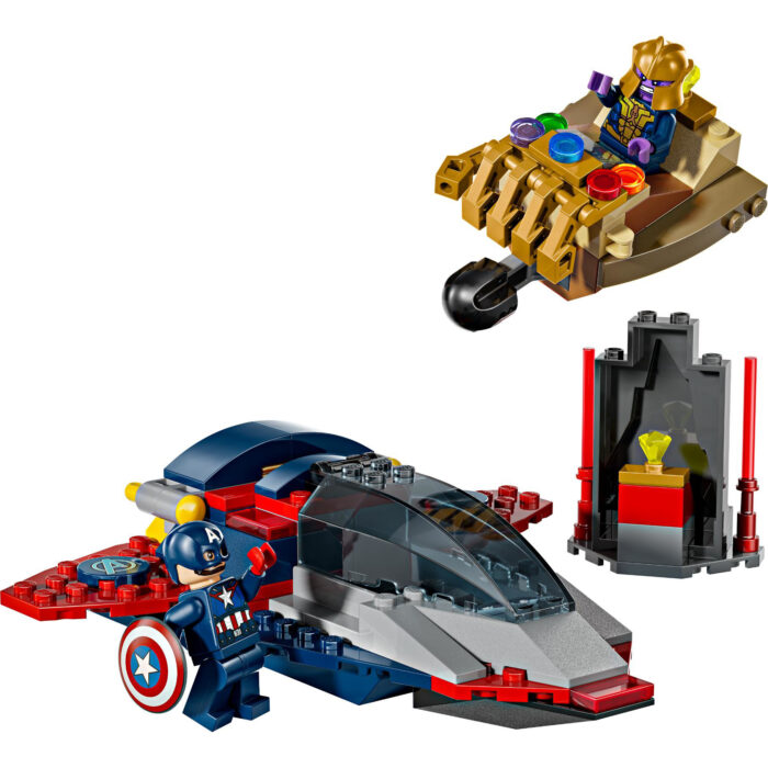 LEGO 76319 Super Heroes Marvel Captain America vs. Thanos - Afbeelding 2