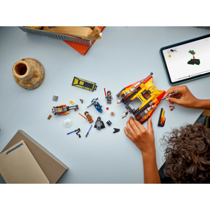 LEGO 75414 Star Wars The Force Burner Snowspeeder - Afbeelding 4