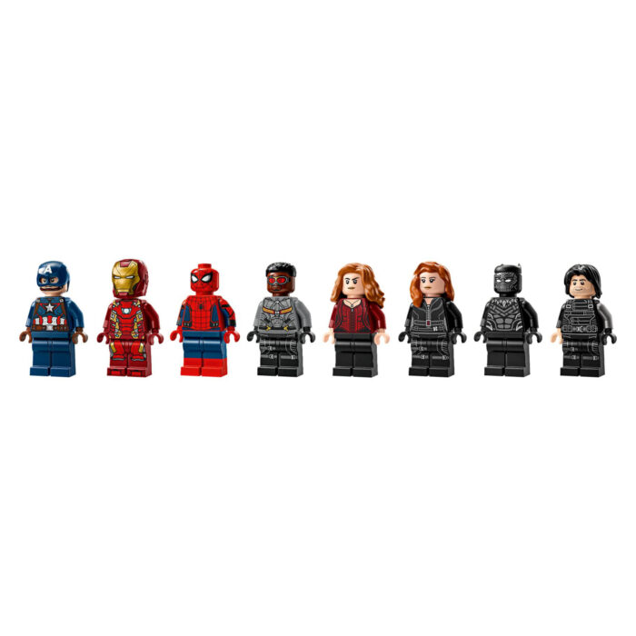 LEGO 76314 Super Heroes Marvel Captain America: Civil War actiescène - Afbeelding 3