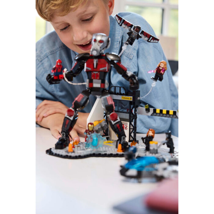 LEGO 76314 Super Heroes Marvel Captain America: Civil War actiescène - Afbeelding 6