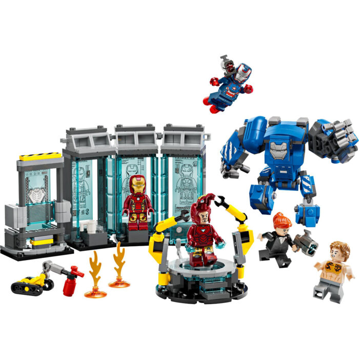 LEGO 76315 Super Heroes Marvel Iron Mans laboratorium: harnasruimte - Afbeelding 2