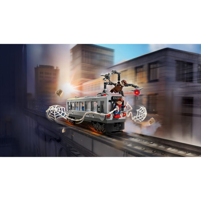 LEGO 76321 Super Heroes Marvel Spider-Man vs. Doc Ock metroscène - Afbeelding 5