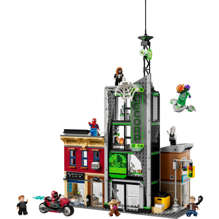 LEGO 76324 Super Heroes Marvel Spider-Man vs. Oscorp - Afbeelding 2