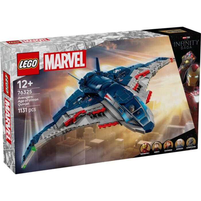 LEGO 76325 Super Heroes Marvel Avengers: Age of Ultron Quinjet