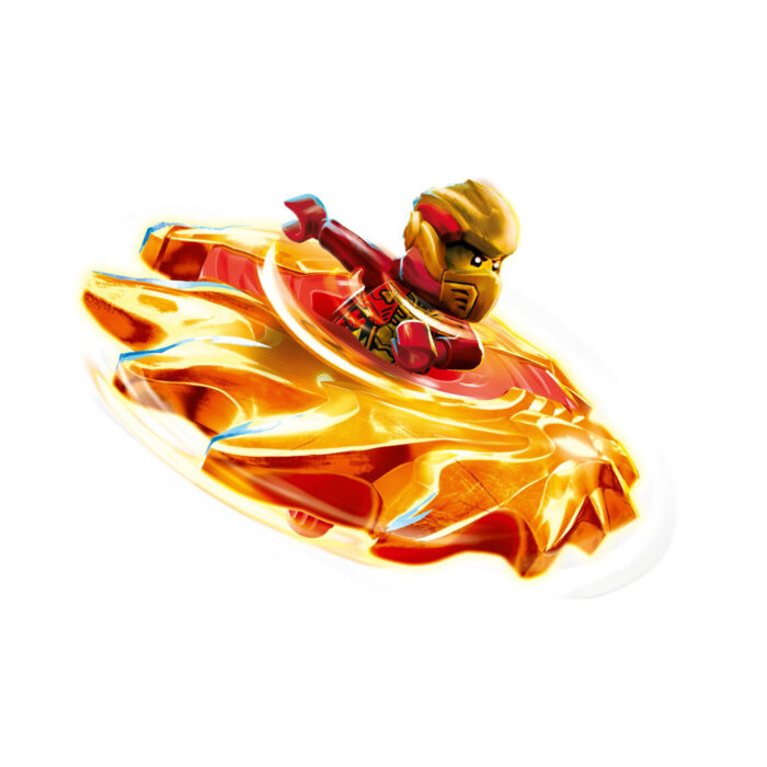 LEGO 71823 Ninjago Kai's Spinjitzu drakenspinner - Afbeelding 3