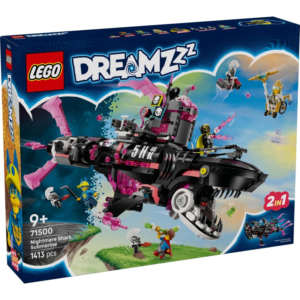 LEGO 71500 Dreamzzz Nachtmerrie Haaienonderzeeër