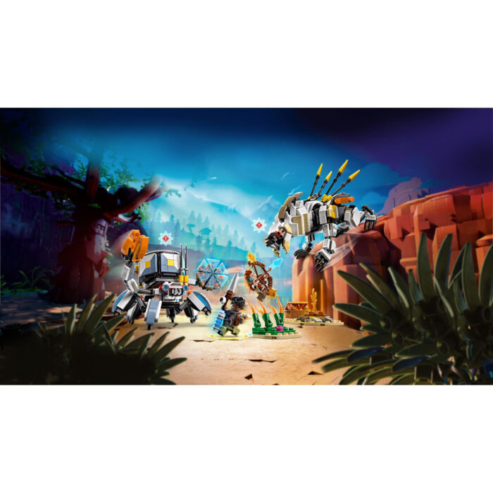 LEGO 77037 Horizon Aloy en Varl vs. Shell-Walker en Sawtooth - Afbeelding 5