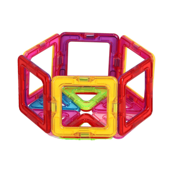 Magnetische tegels diverse vormen 20 delig 6,5 Cm - Afbeelding 4