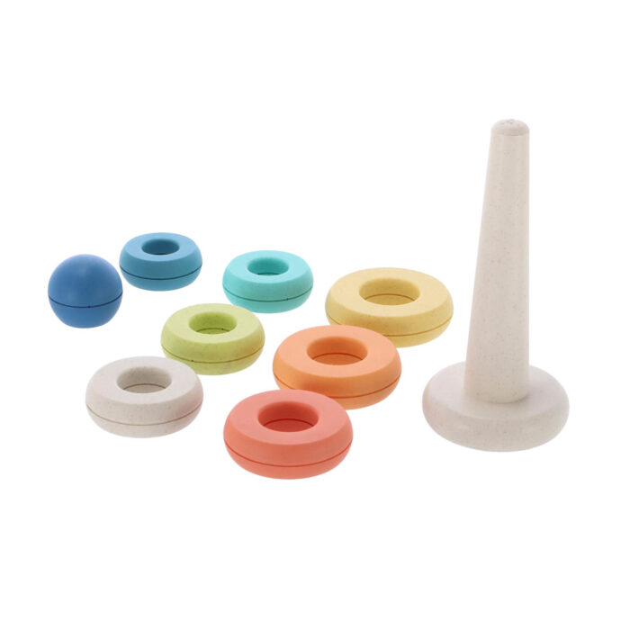 Jipy Bioplastic Speelgoed Stapeltoren - Afbeelding 4