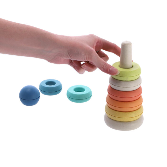 Jipy Bioplastic Speelgoed Stapeltoren - Afbeelding 5