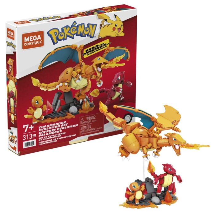 Pokemon mega Charmander evolutie set