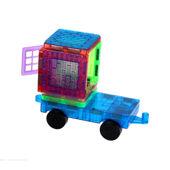 Magnetische tegels 45 delig 6,5 cm - Afbeelding 3