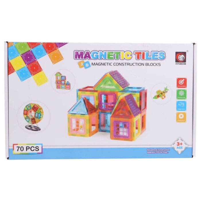 Magnetische tegels 70 delig