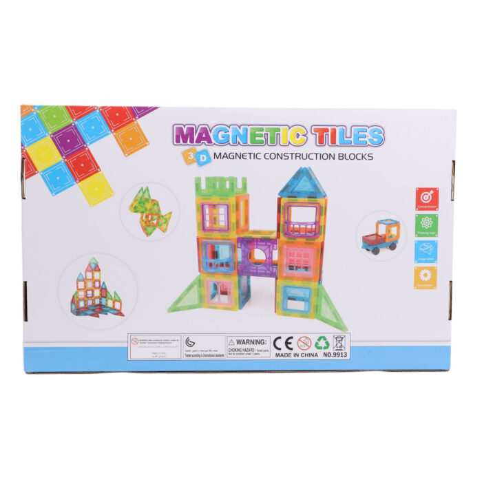 Magnetische tegels 70 delig - Afbeelding 2