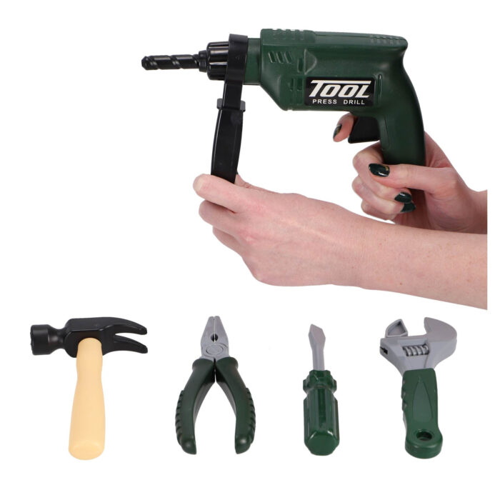 Gereedschapset met boormachine - Afbeelding 5