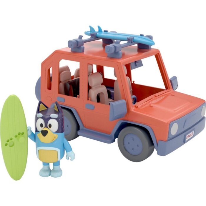 Bluey familie auto