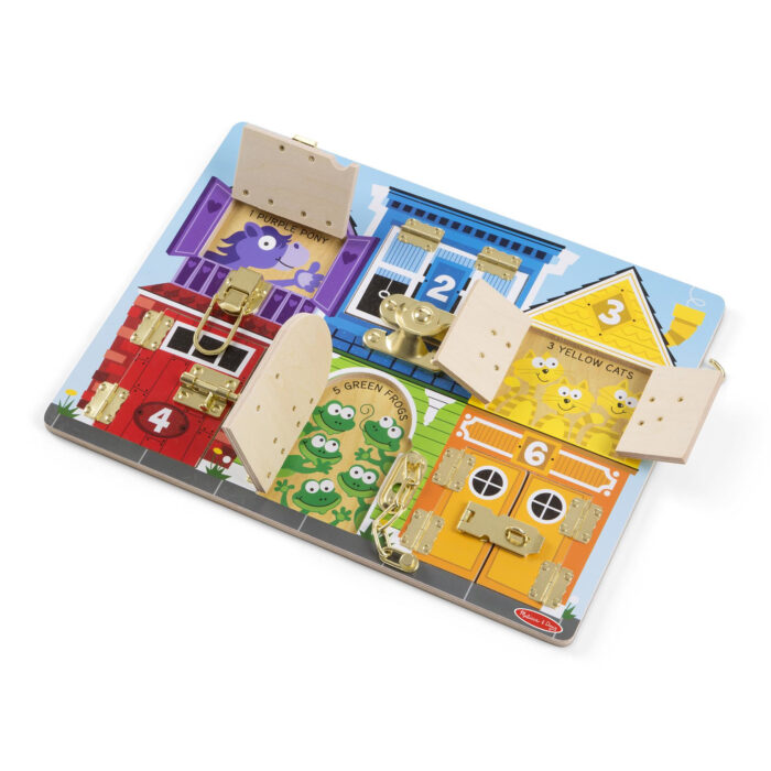 Melissa & Doug Latches Board - Afbeelding 2