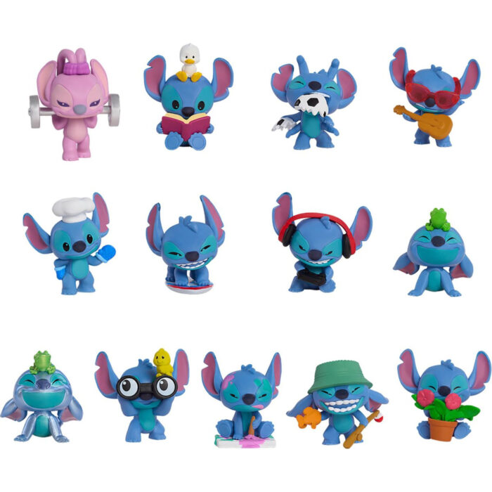 Stitch mini figuren capsules assorti - Afbeelding 2