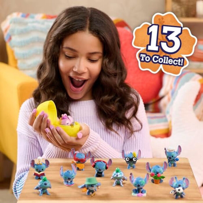 Stitch mini figuren capsules assorti - Afbeelding 4