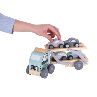 Jipy Autotransporter Hout Uni - Afbeelding 6