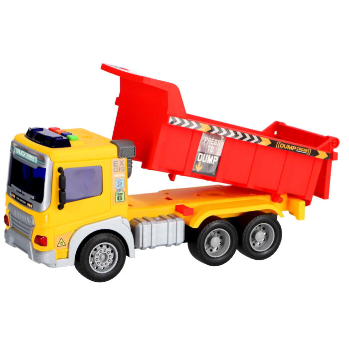 Constructie truck met licht en geluid - Afbeelding 3