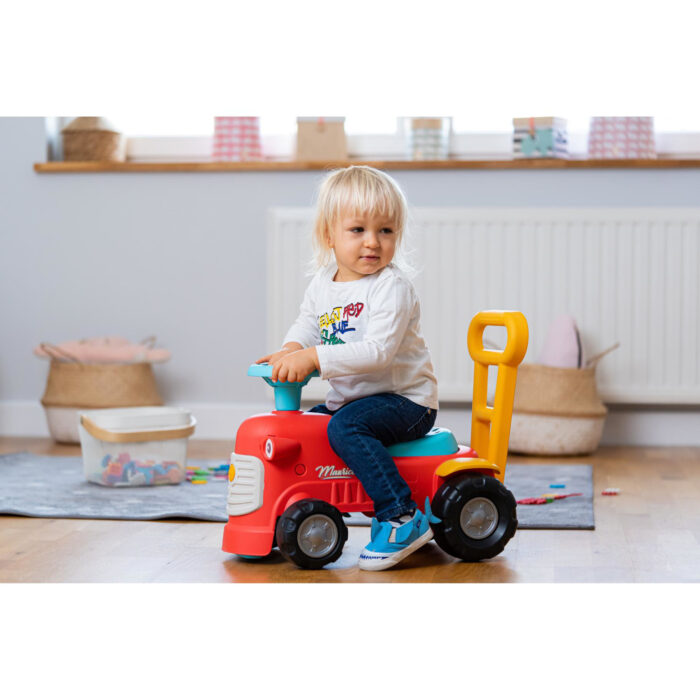 Loopfiguur tractor maurice rood - Afbeelding 6