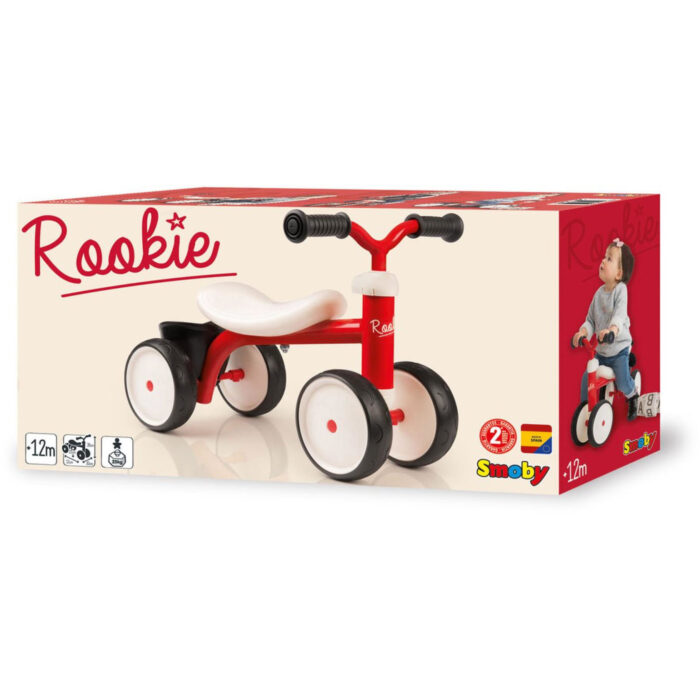Loopfiets Rookie rood - Afbeelding 2