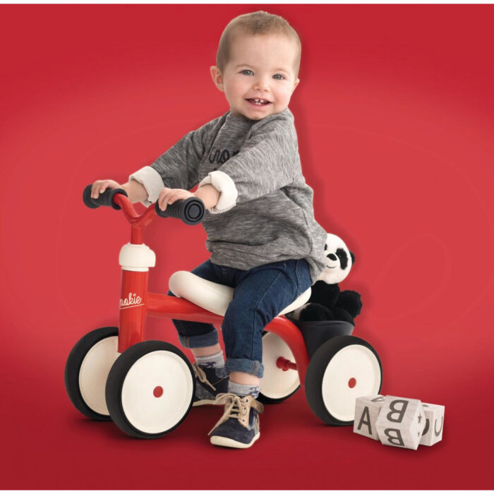 Loopfiets Rookie rood - Afbeelding 3