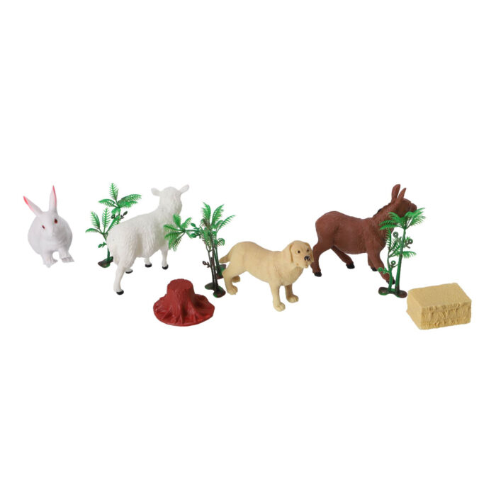 Boerderijdieren set 10 delig - Afbeelding 3