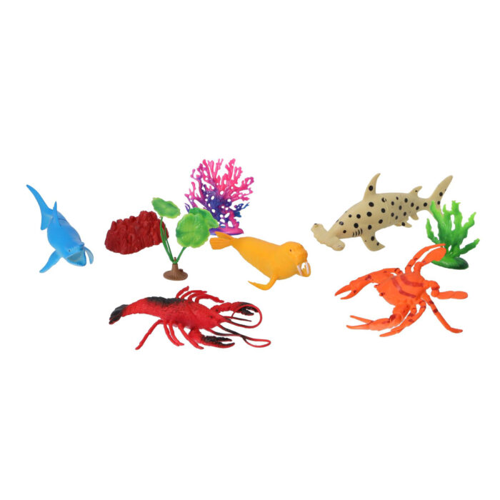 Oceaandieren set 9 delig - Afbeelding 2