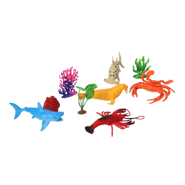 Oceaandieren set 9 delig - Afbeelding 3