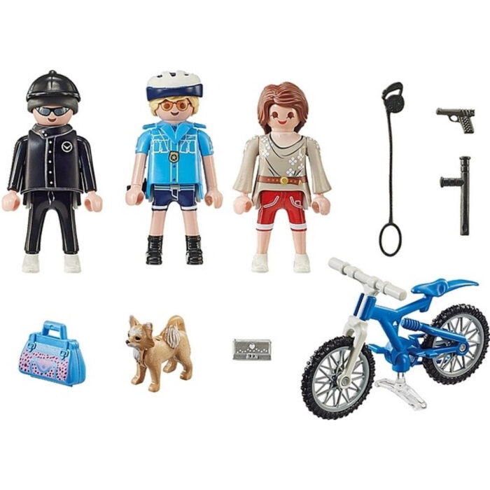 Playmobil 70573 Politiefiets: Achtervolging  Van De Zakkenroller - Afbeelding 3