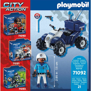 Playmobil 71092 Politie Speed Quad - Afbeelding 5